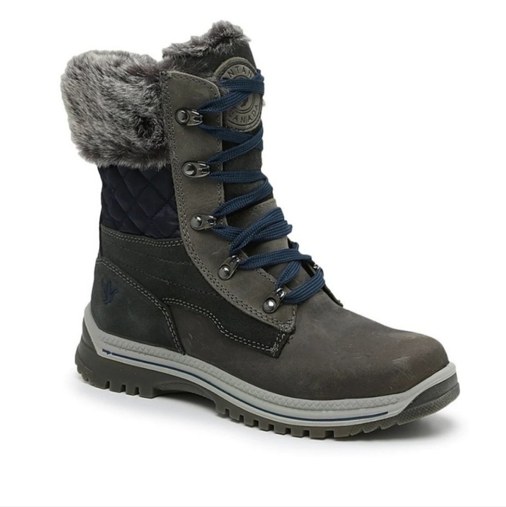 Santana Canada MALEO SNOW BOOT, Women's 6 US, Gray